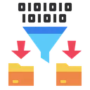 Free Digital Data Download Icon