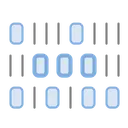 Free Digital Binary Encryption Icon