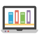 Free Digital Library E Learning Elab Icon