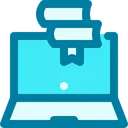 Free Digital Library Library Book Icon