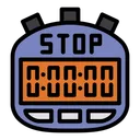 Free Artboard Digital Stopwatch Stopwatch Icon
