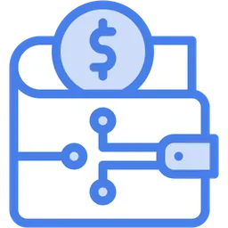 Free Digital wallet  Icon