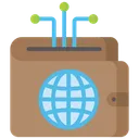 Free Digital wallet  Icon