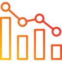 Free Negocios E Financas Analise De Dados Grafico De Linhas Ícone