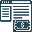 Free Icone De Custo Com Dolares Ícone