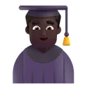Free Estudante Cor Escuro Ícone