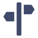 Free Direction Navigation Sign Board Icon
