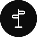 Free Direction sign  Icon