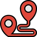 Free Viaggio Pieno Di Direzione Destinazione Icon