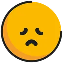 Free Emoticon Emoji Disappointed Icon