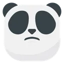 Free Disappointed Panda Emoji Icon
