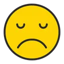 Free Disappointed Face  Icon
