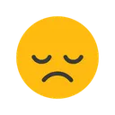 Free Disappointed Face  Icon