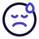 Free Disappointment Emoji Emoticons Icon