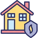 Free Disaster Safety Fire Insurance Fire Security Icon