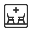 Free Discharge Lounge  Icon