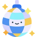 Free Disco Ball New Year Party Icon