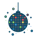 Free Disco  Icon