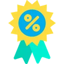 Free Badage Winner Medal Icon
