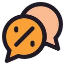 Free Discount Chat  Icon