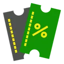 Free Discount Coupon  Icon