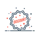 Free Discount Label Sticker Icon
