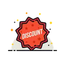 Free Discount Label Sticker Icon