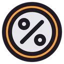 Free Discount Percentage Coupon Icon