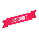 Free Discount Ribbon Tag Icon