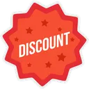 Free Discount Label Sticker Icon