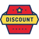 Free Discount  Icon