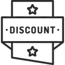 Free Discount  Icon