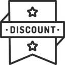 Free Discount  Icon