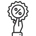 Free Discount  Icon