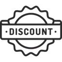 Free Discount  Icon