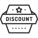 Free Discount  Icon