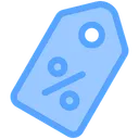 Free Discount label  Icon