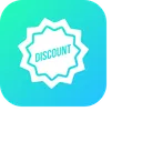 Free Discount Label Sticker Icon