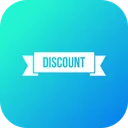 Free Discount Ribbon Sell Icon