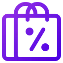 Free Discount Shopping  Icon