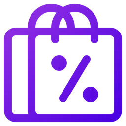 Free Discount Shopping  Icon