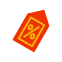 Free Discount Tag  Icon