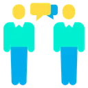 Free Client Communicationtalking Talk Icon