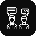 Free Office Chatting Communication Icon