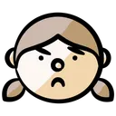 Free Girl Face Disdain 아이콘