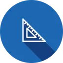 Free Diseno Regla Forma Icono