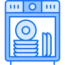 Free Dishwasher Dishwashing Kitchen Icon