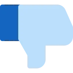 Free Dislike Logo Icon