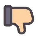 Free Dislike Thumb Down Disadvantage Icon