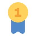 Free Emblema Primeiro Vencedor Ícone